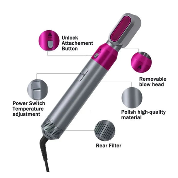 5 in 1 Professional Hair Styler