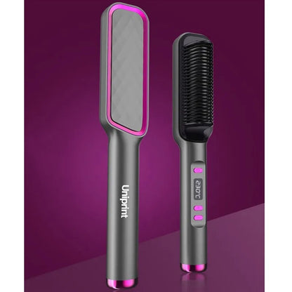 Hair Straightener Brush for Home Salon