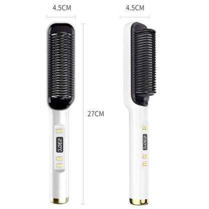 Hair Straightener Brush for Home Salon