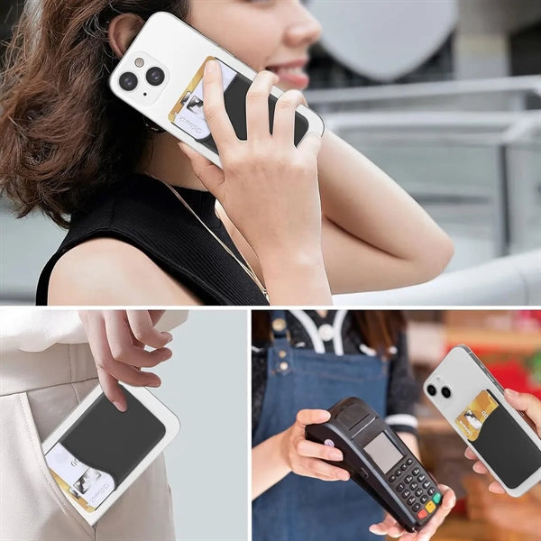 Silicone Phone Card Holder