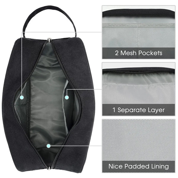Travel Toiletry Organizer Traveling Dopp Kit Shaving Bag