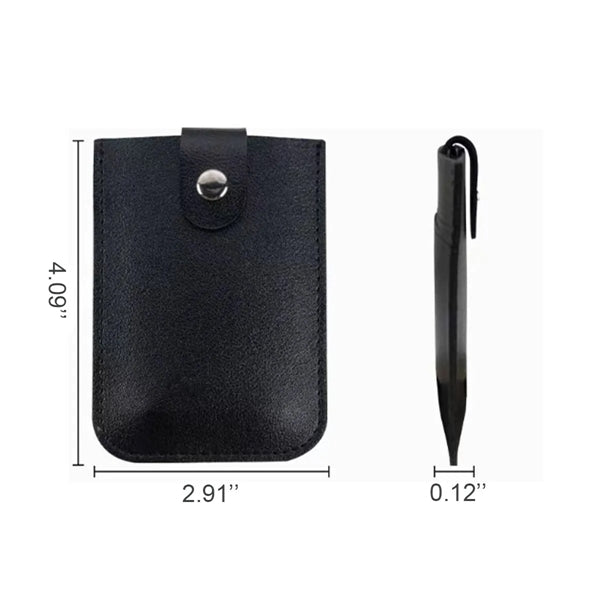 PU Leather Stackable Pull-Out Slim Casual Card Holder