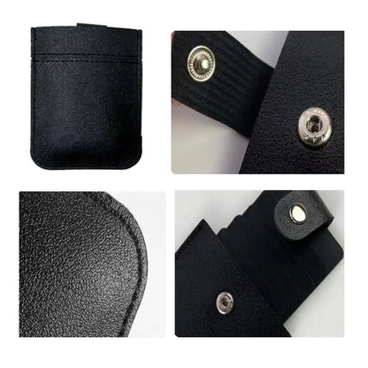 PU Leather Stackable Pull-Out Slim Casual Card Holder
