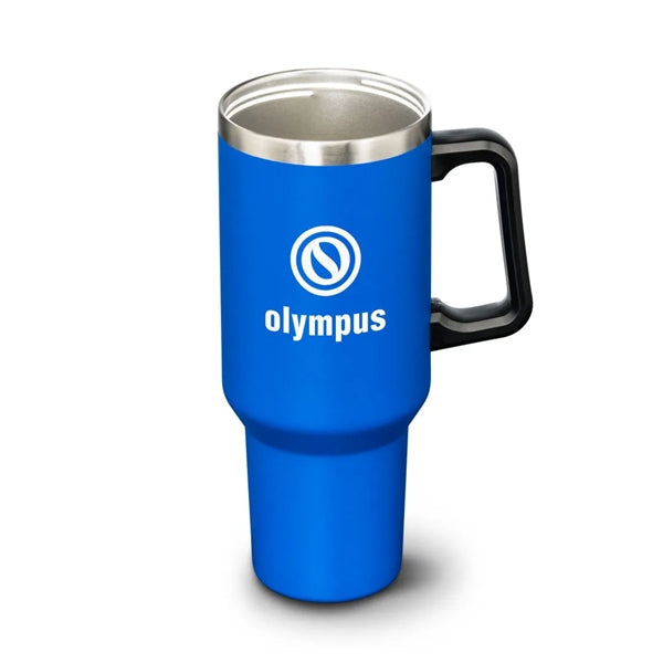 Compeer Handle Travel Mug w/Straw - 40oz