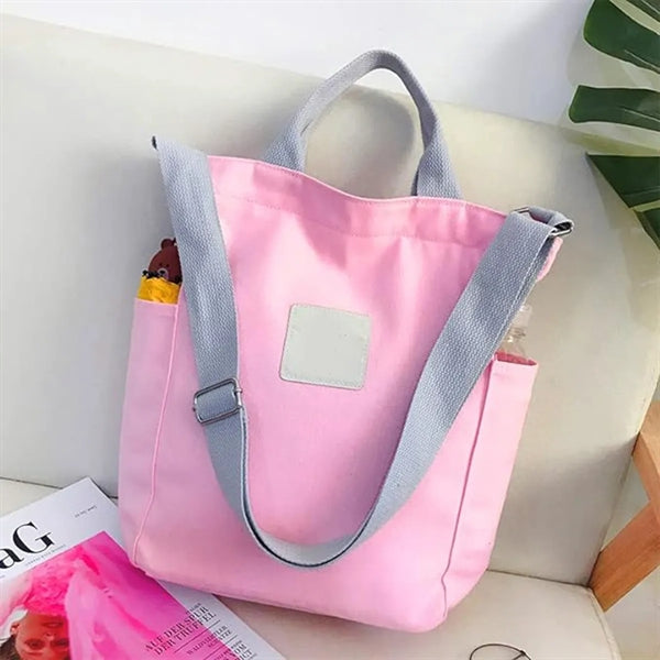 Shoulder Canvas Backpack Large Crossbody Bag