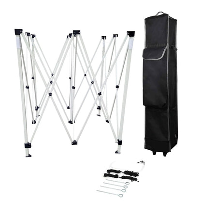 10' x 10' Custom Printed Pop up Tent Kit w/ Steel Frame