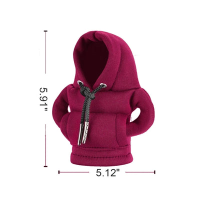 10pcs Fashionable Unique Mini Car Gear Shift Cover Hoodie