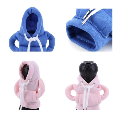 10pcs Fashionable Unique Mini Car Gear Shift Cover Hoodie