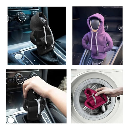 10pcs Fashionable Unique Mini Car Gear Shift Cover Hoodie