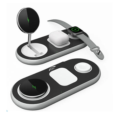 3-In-1 Strong Magnetic Snap Fast Wireless Charging Station