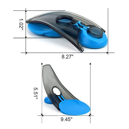 Portable Folding Auto-Return Golf Pressure Putt Trainer