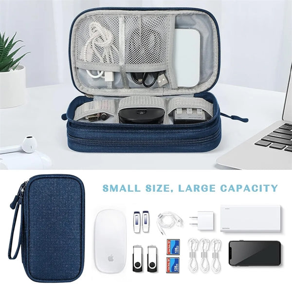 Travel Cable Organizer Bag for Cable,Cord,Charger,Earphone