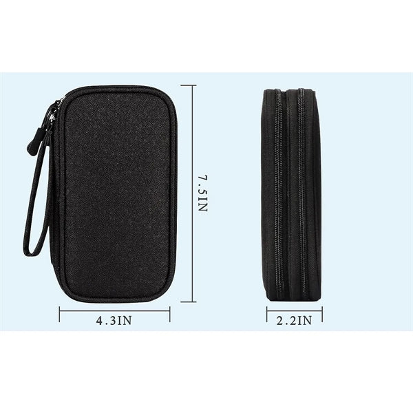 Travel Cable Organizer Bag for Cable,Cord,Charger,Earphone