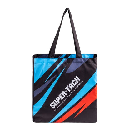 8 Oz Sublimated Poly Canvas Tote Bag w/ Gusset - 14"x16"x4"