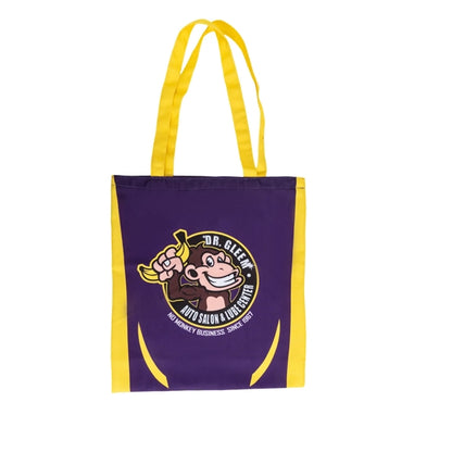 12 Oz Sublimated Sturdy Poly Canvas Tote Bag (14" x 16")