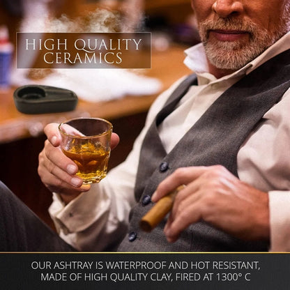 Ashtray for Single Cigar