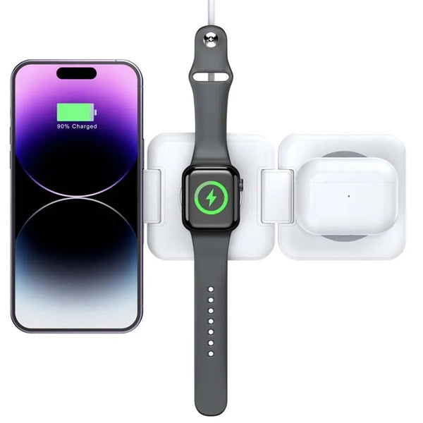 3 In 1 Folding Magnetic Wireless Charger