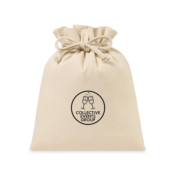 Canvas Drawstring Gift Bag - Large
