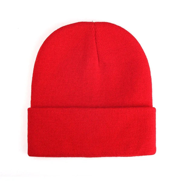 Fluorescent Winter Knit Beanie Hat