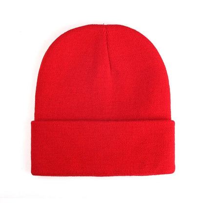 Fluorescent Winter Knit Beanie Hat
