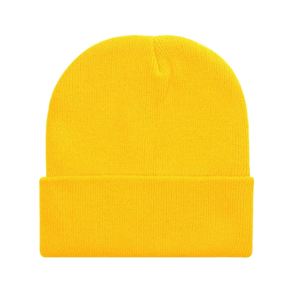 Fluorescent Winter Knit Beanie Hat