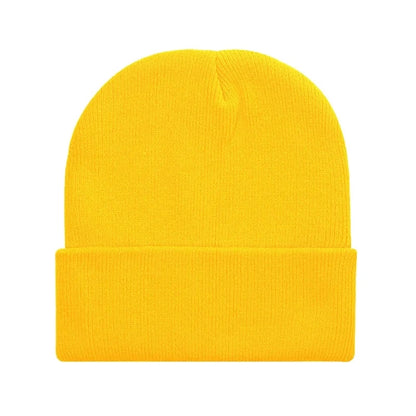 Fluorescent Winter Knit Beanie Hat