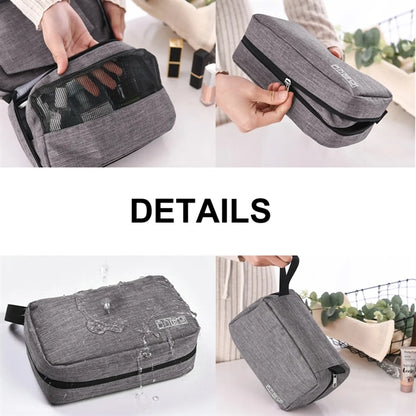 Hanging Travel Toiletry Bag for Men & Women