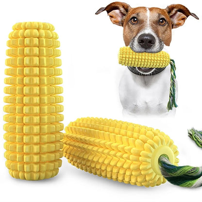 Corn Sounding Dog Toy Teething Stick