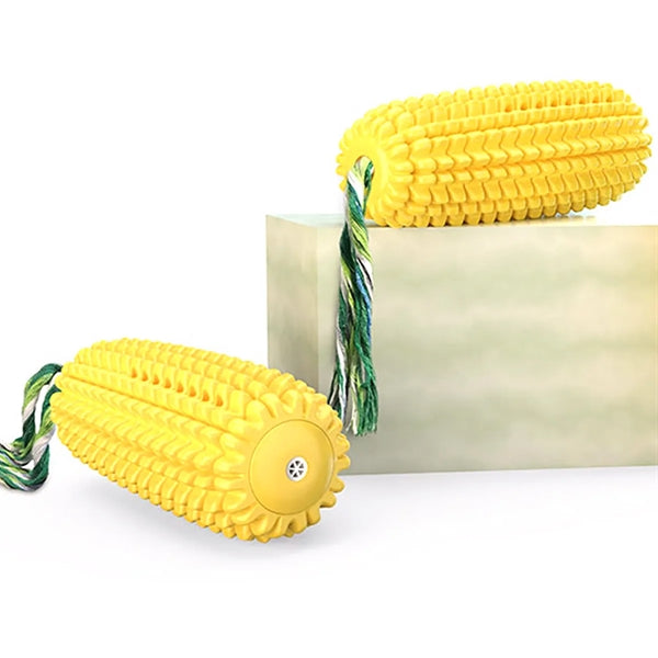 Corn Sounding Dog Toy Teething Stick