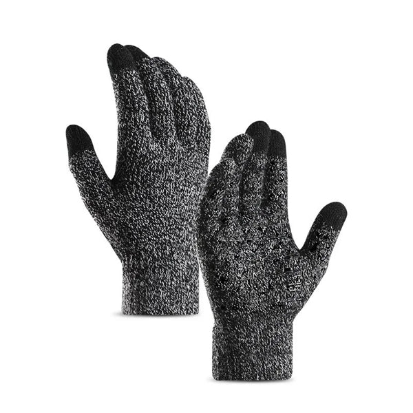 Winter Knit Cycling Gloves with Touch Screen Finger