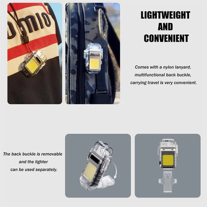 Rechargeable Dual Arc Lighters With Cob