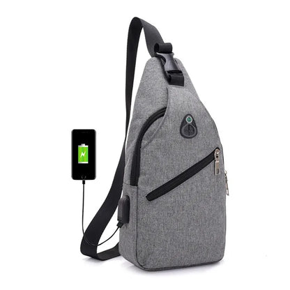 Custom Logo Chest Bag Sling Backpack