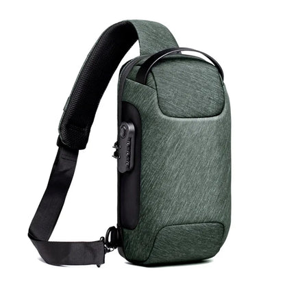 Anti-Theft Sling Bag with Lock