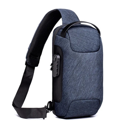 Anti-Theft Sling Bag with Lock