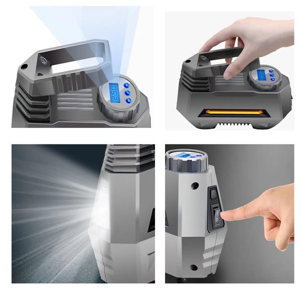 Portable Multifunctional Electric Fast Auto Tire Pump