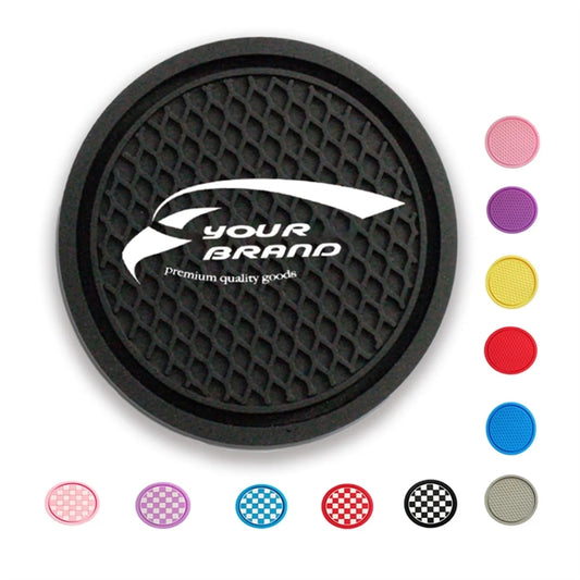 5 Pack Universal Non-Slip Waterproof Car Cup Holder Coaster