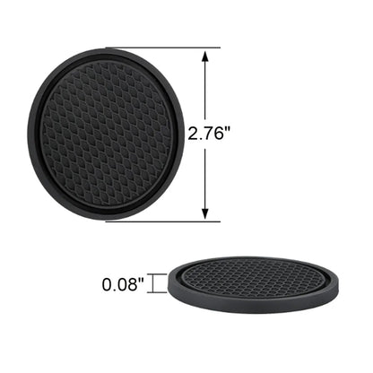 5 Pack Universal Non-Slip Waterproof Car Cup Holder Coaster