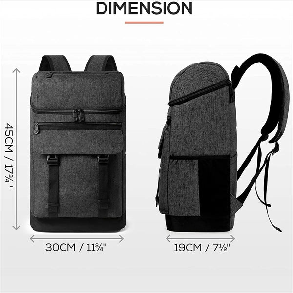 Custom Large Pockets Leakproof Insulated Cooler Backpack