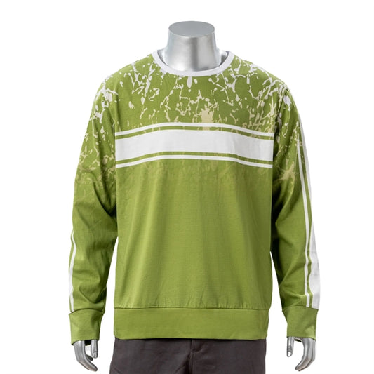 100%Cotton Full Color Reactive Digital Print Mens Sweatshirt