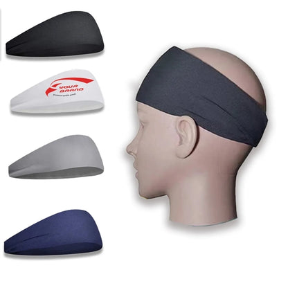 5 Pack High Elasticity Moisture Wicking Sports Headbands