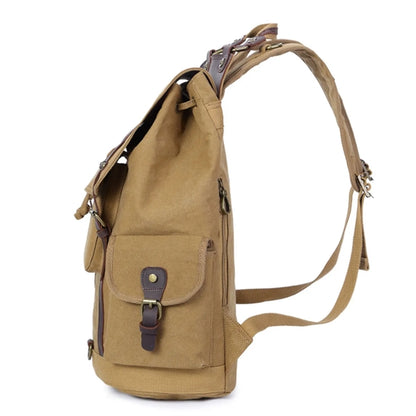 Men's Canvas Travel Duffel Backpack Outdoor Sports Bag