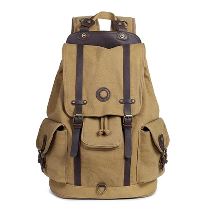 Men's Canvas Travel Duffel Backpack Outdoor Sports Bag
