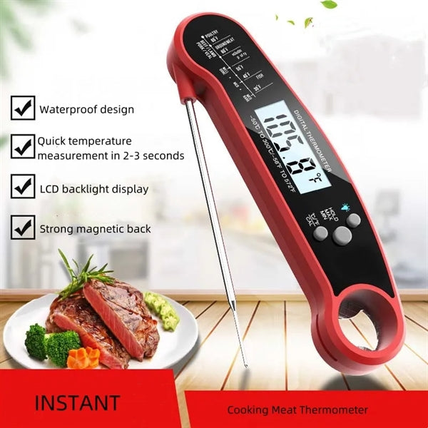 Instant Read Meat Thermometer for Grill and Cooking