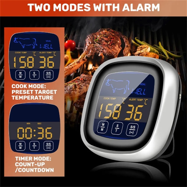Meat Thermometer with Long Probe