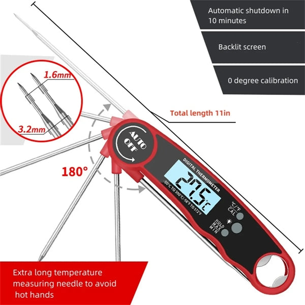 Digital Instant Read Meat Thermometer