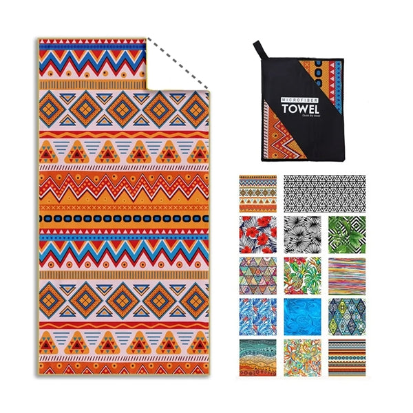 Quick Dry Sand Free Microfiber Beach Towel