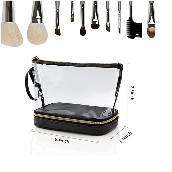 Waterproof Clear Makeup Toiletry Bag for Travel