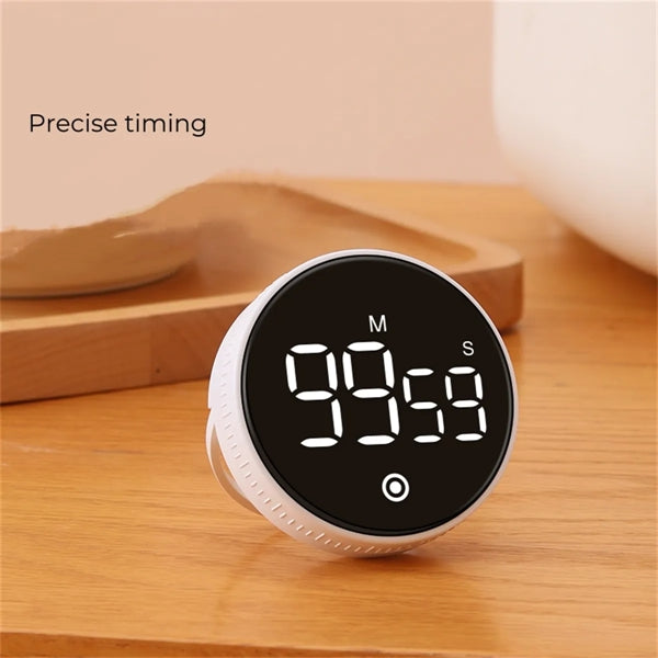 Magnetic LED Display Digital Kitchen Timer with Stand