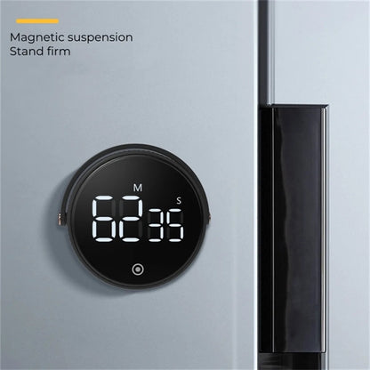 Magnetic LED Display Digital Kitchen Timer with Stand