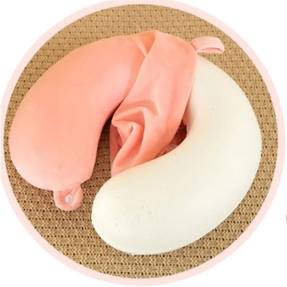 11.8 " x 11.8 " Travel Memory Foam Neck Pillow